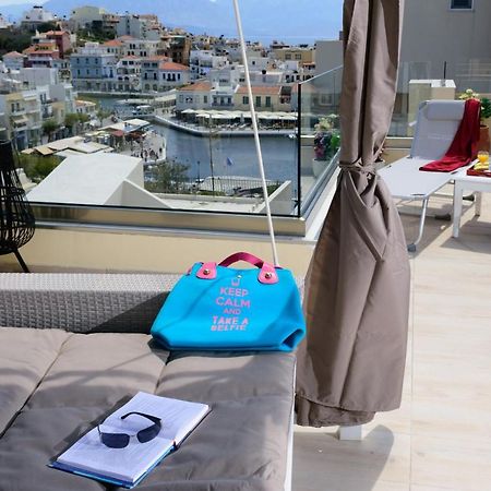 Luxury Lake View Center House Ágios Nikolaos Exterior foto