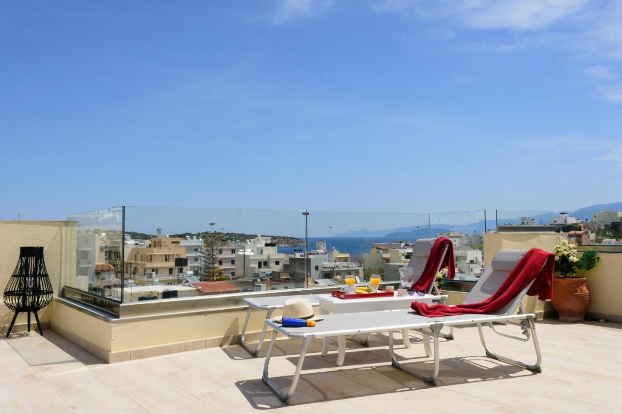 Luxury Lake View Center House Ágios Nikolaos Exterior foto