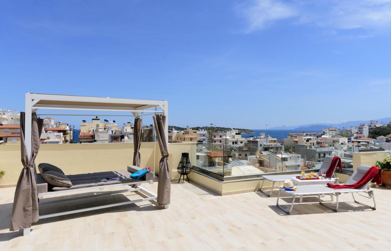 Luxury Lake View Center House Ágios Nikolaos Exterior foto